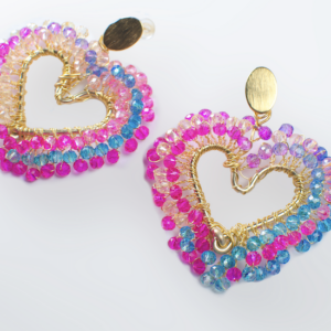 Aretes Boho de Corazón